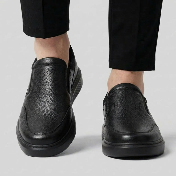 Chaussure Noir Tres Confortable 100% Cuir
