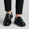 Moccasin Marron de Luxe Tres Confortable 100% Cuir