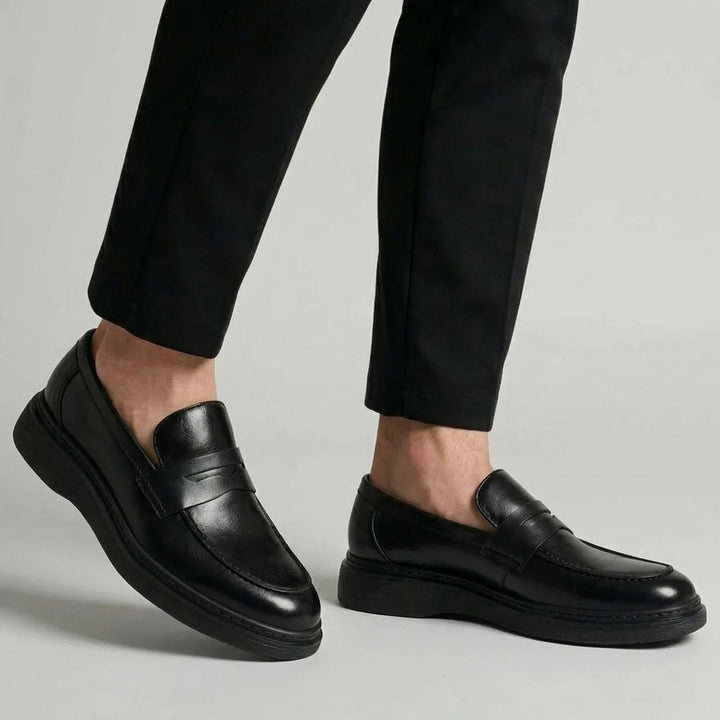 Moccasin Marron de Luxe Tres Confortable 100% Cuir