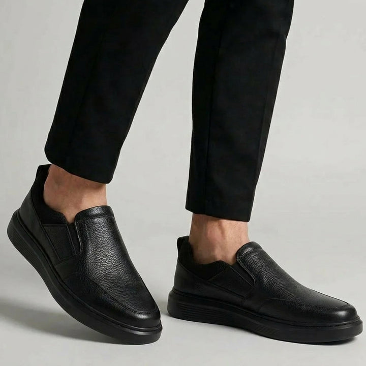 Chaussure Noir Tres Confortable 100% Cuir