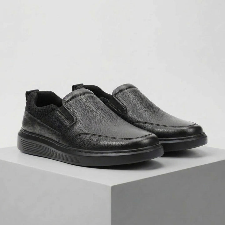 Chaussure Noir Tres Confortable 100% Cuir