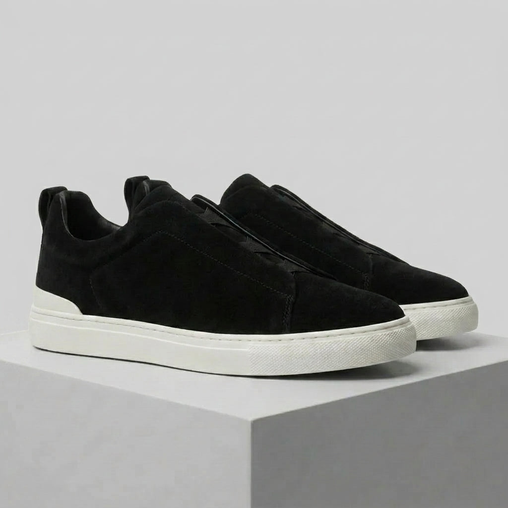 Urbex Sneakers Noir en Daim