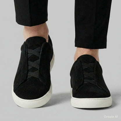 Urbex Sneakers Noir en Daim