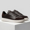 Sneakers Marron en Cuir - Tres Confortable