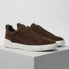 Urbex Sneakers Marron en Daim- Très Confortable