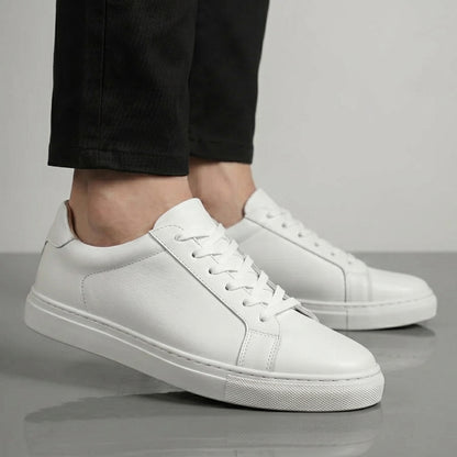 Sneakers Blanc en Cuir - Tres Confortable