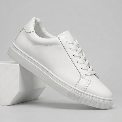 Sneakers Blanc en Cuir - Tres Confortable
