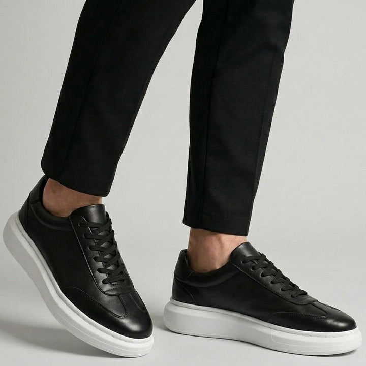 Vortex Sneakers Noir en Cuir