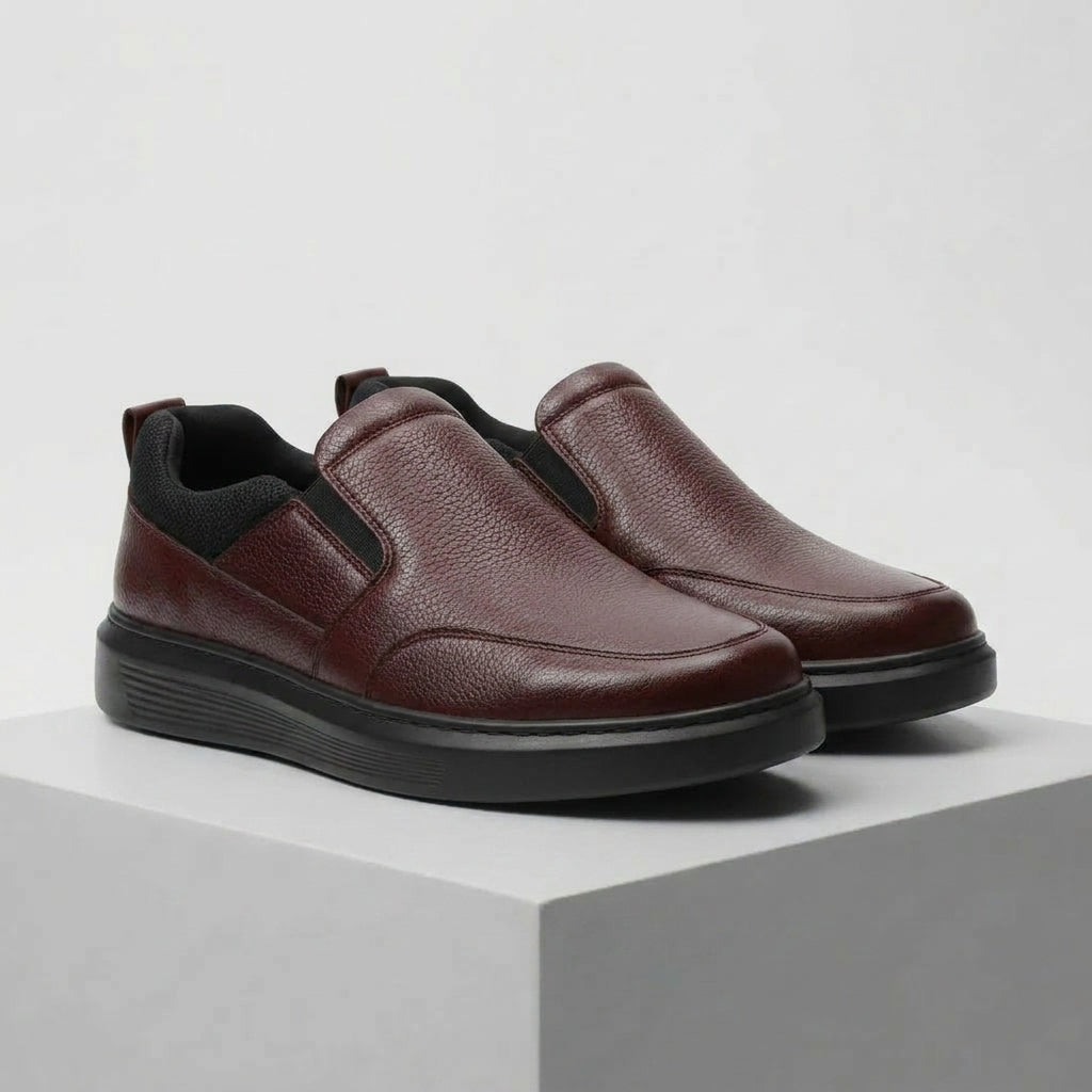 Chaussure Marron Tres Confortable 100% Cuir