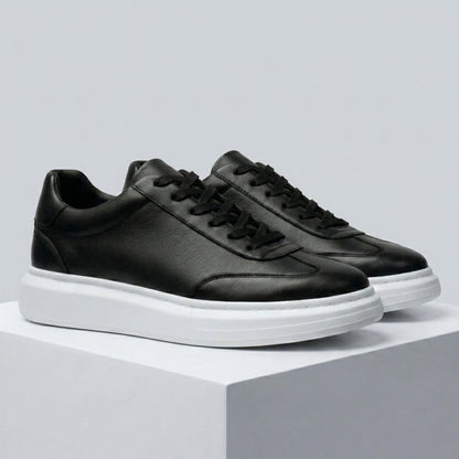 Vortex Sneakers Noir en Cuir