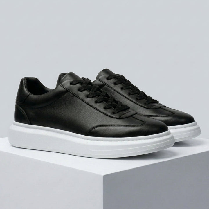 Vortex Sneakers Noir en Cuir