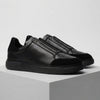 Sneakers Noir en Cuir - Tres Confortable