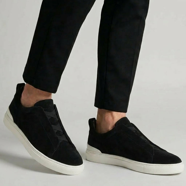Urbex Sneakers Noir en Daim