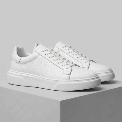 Sneakers Blanc en Cuir - Tres Confortable